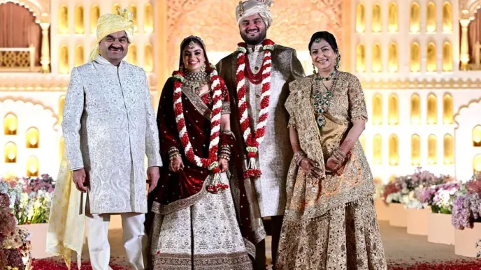 Jeet Adani and Diva Shah’s Wedding Attire was Inspired by Philanthropy and Tradition