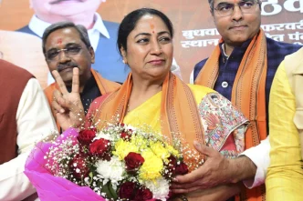 Indian Prime Minister’s Party Names a Woman as Top Government Official in New Delhi State