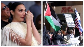 The Walk of Fame Ceremony for Gal Gadot Turns Into a Battleground for Pro-Israel and Pro-palestine Protesters