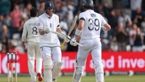 England chases down 371 runs to beat India in series opener at Headingley